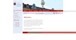 Desktop Screenshot of praxis-handrick.de