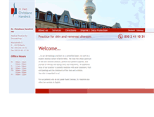 Tablet Screenshot of praxis-handrick.de